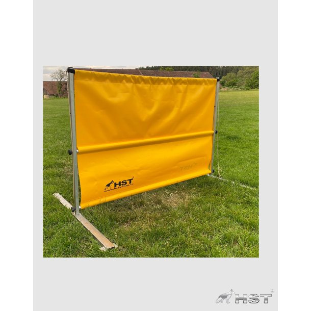 FLUGTSPRING "NY SAFE-MODEL" HJDEJUSTERBART (CA. 50, 75 OG 100 CM) MED EN KRAFTIG GUL PRESSENNING.