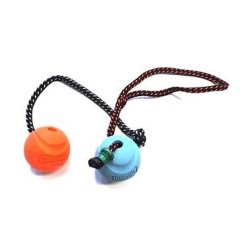 CHUCKIT FETCH BALL I FARVERNE BL ELLER ORANGE - "2 STRRELSER MED DIVERSE MULTIFLETTOV"