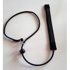 INDVIRKNINGS-HALSBND M/1 KUGLE + 25 CM KRAFTIG ANTISLIP-HNDTAG 