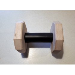 IPO-APPORTBUKKE MED UDSKIFTELIG MIDTERSTYKKE AF FDH GODKENDT MASSIV GUMMI. "VLG IMELLEM 3 STRRELSER OG ET KOMPLET ST MED ALLE 3 STRRELSER"