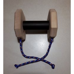 IPO-APPORTBUKKE "DOGSPORT" MED SEJLTOV OG ET UDSKIFTELIG MIDTERSTYKKE AF FDA GODKENDT GUMMI. "VLG IMELLEM 2 STRRELSER"