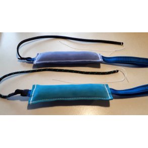 BIDEPLSE MED PISKESNERT AF CHROMLDER MED 1 HNDTAG - BLD MODEL. STR. L. 25 x . 5 CM. 