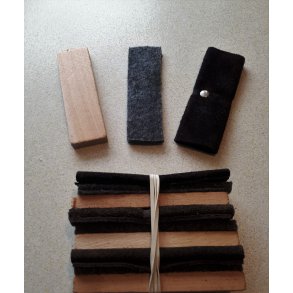 IGP OG IFH/SPH SPORGENSTAND - 3 PAK AF TR, FILT OG RULLET LDER. 