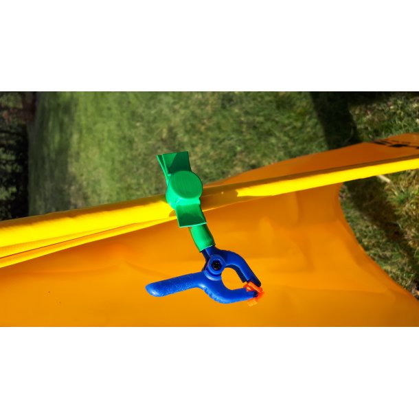 MAGNETST MED KLEMME ""BOLDHOLDER TIL RONDERING AF TELTSKJUL"" - DIVERSE FARVER.