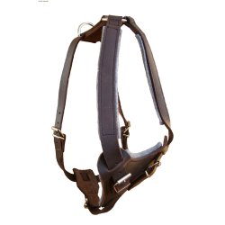 LDERSELE "HETZ" LUKSUSMODEL MED BRYSTPLADE AF BRUNT FEDTLDER. - "VLG IMELLEM 5 STRRELSER"