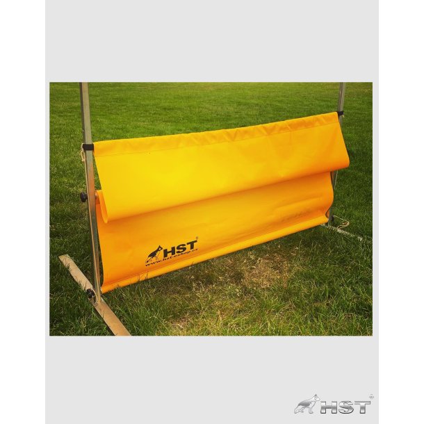 FLUGTSPRING "NY SAFE-MODEL" HJDEJUSTERBART (CA. 50, 75 OG 100 CM) MED EN KRAFTIG GUL PRESSENNING.