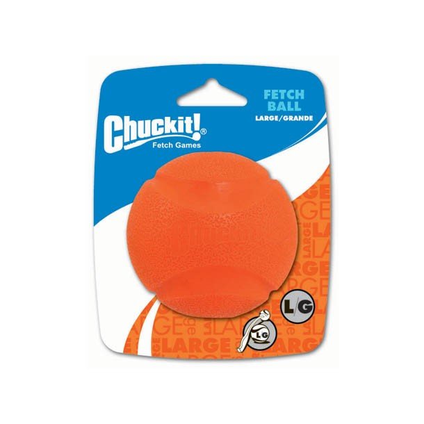 CHUCKIT FETCH BALL - "VLG IMELLEM 2 STRRELSER"