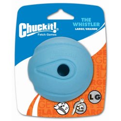 CHUCKIT WHISTLER BALL (FLJTEBOLD) - "VLG IMELLEM 3 STRRELSER"