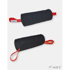 BIDERULLE AF NYLCOT MED 2 H�NDTAG- STR. �. 12 x L. 30 CM.