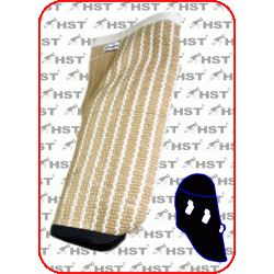 HST - HVALPE/UNGHUNDERME AF JUTE - KOMPLET M/UDSKIFTELIG UNDERDEL OG TOP. "TILBUD SPAR KR. 150,-""