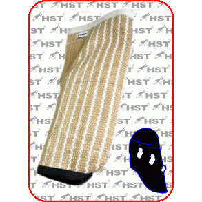 HST - HVALPE/UNGHUNDERME AF JUTE - KOMPLET M/UDSKIFTELIG UNDERDEL OG TOP. 