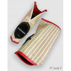 HST - GAP KOMBIRME AF JUTE MED 2 BLDE OG EFTERGIVENDE HNDTAG. 