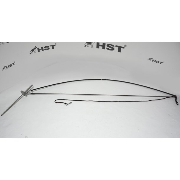 FLEX POLE "DREJELIG" AF RUSTFRIT STL OG FIBER STNGER. (TILBUD SPAR 145,00 KR.)