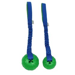 FANTASTIC FUN BALL MED GENNEMGENDE BUNGEE-ELASTIKLINE "VLG IMELLEM 2 STRRELSER MED HNDTAG"