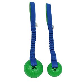 FANTASTIC FUN BALL MED GENNEMGENDE BUNGEE-ELASTIKLINE 