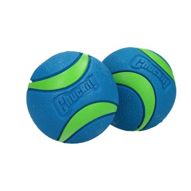 CHUCKIT ULTRA BALL MED MEGET KRAFTIG . 20x7 MM NEODYM POWERMAGNET - UDEN SNOR. "VLG IMELLEM 4 STRRELSER OG 2 FARVER P  64MM BOLDEN"