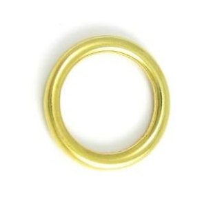 MESSINGRING - TYGGELSE 3MM x Ø. 20MM INDVENDIG MÅL. 