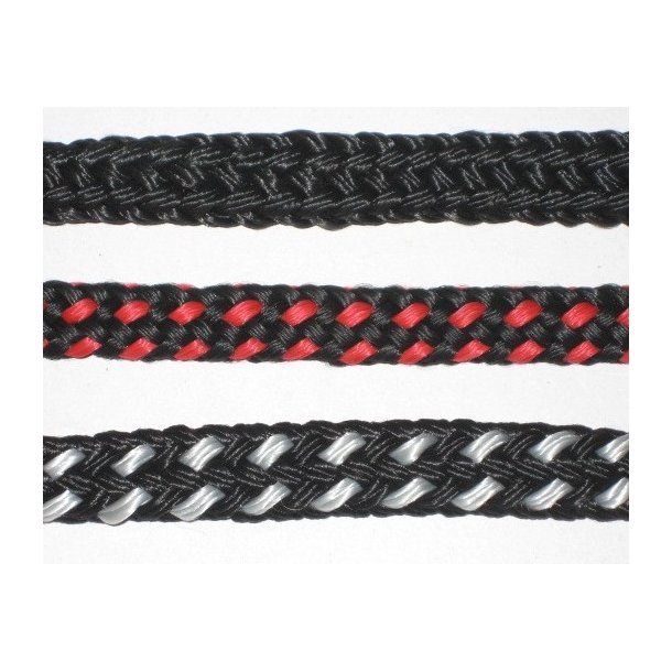 TOVLINE AF 6 MM BLDT MULTIFLETTOV - 10 MTR. "SORT OG SORT/SLV"