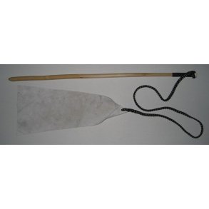 FISKE/HVALPEMOTIVATIONSSTANG - 57 CM FAST RRSTOKS-PISK MED TREKANTET 2-LAGS SYET BIDESKIND P 48CM