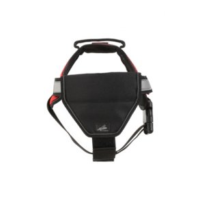 DOGTECH K-9 HETZ-SELE MED BRYSTPLADE - SORT. (KUN STR. XL) 