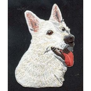 HVID HYRDEHUND - HOVED. 