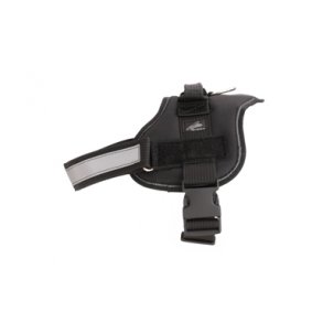 DOGTECH K-9 POWERSELER - SORT. (VLG IMELLEM STR. XSMALL TIL XLARGE)